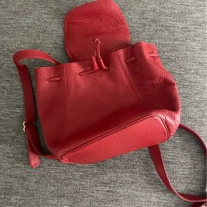 Red Coach Bookbag